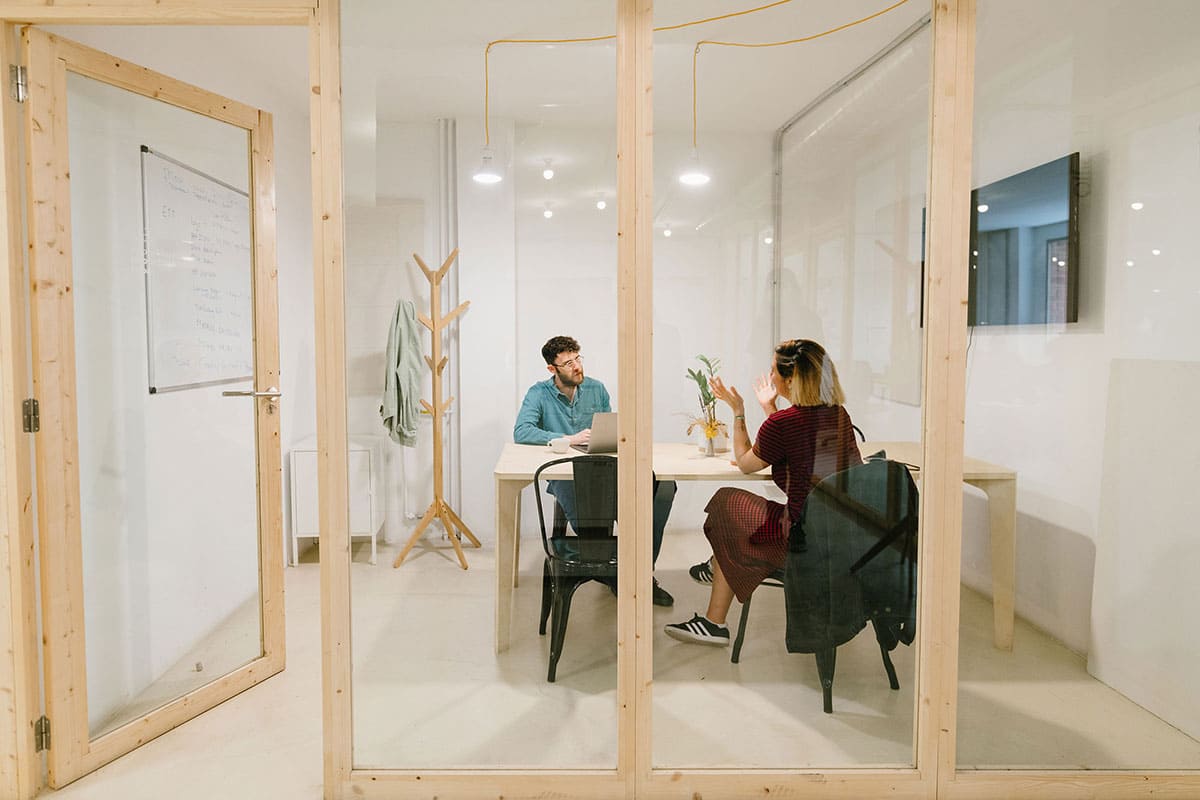space rental private offices at MOB caterina - coworking barcelona