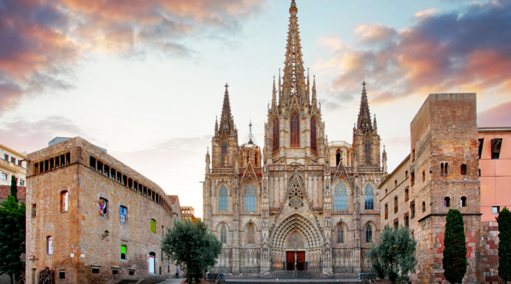 Cathedral near Makers of Barcelona coworking