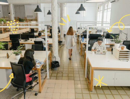 What is a Fixed desk membership in a coworking space?