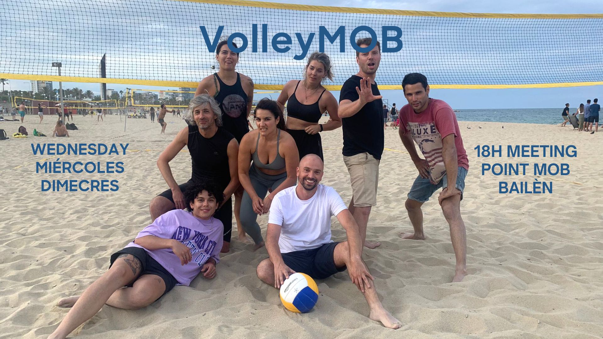 volley beach barcelona